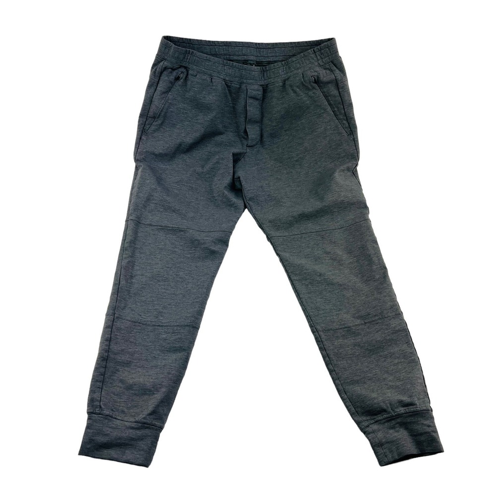Kit and Ace Heathered Gray Athletic‎ Stretch Jogger Pants Mens Size 32X27